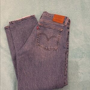 Levi’s wedgie straight button fly jeans waist 28